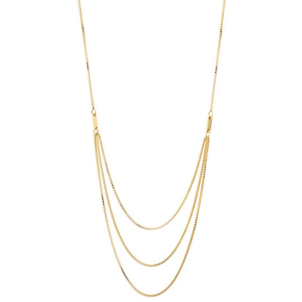 CHAIN METAL LAYERED NECKLACE