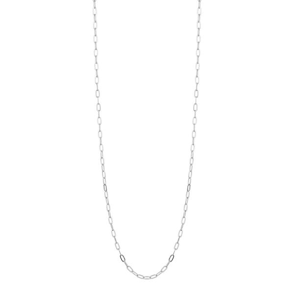 DAINTY OVAL LINK GOLD DIPPED NECKLACE
