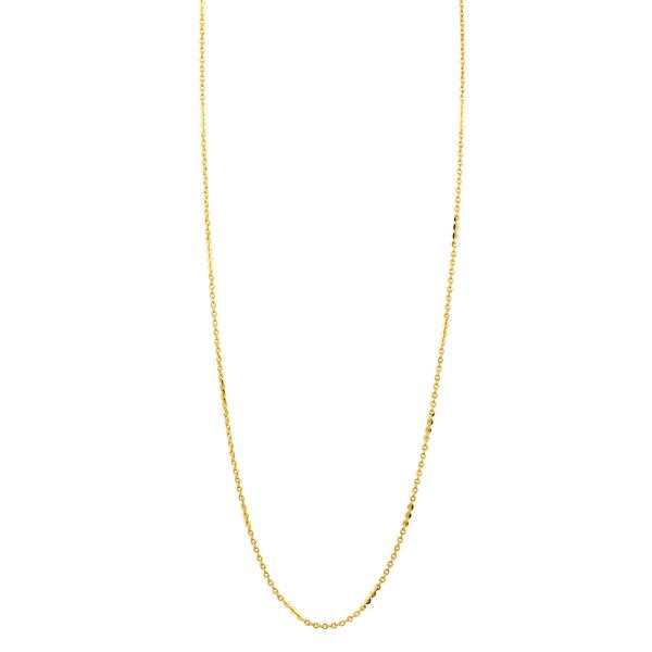 DAINTY BRASS GOLD DIPPED NECKLACE