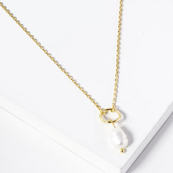 18K GOLD RHODIUM DIPPED WORLDS MOST TREASURED NECKLACE