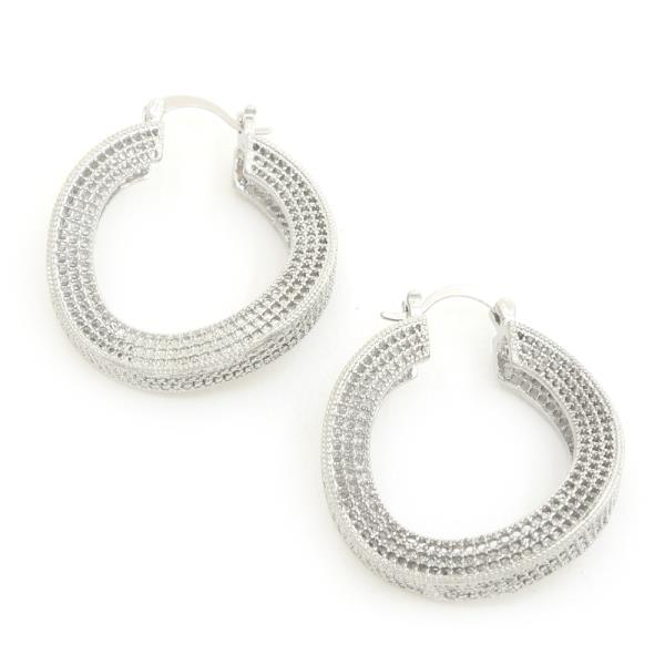 SODAJO METAL HOOP EARRING