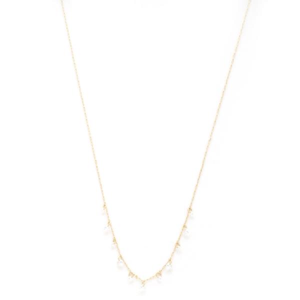 DAINTY CRYSTAL NECKLACE