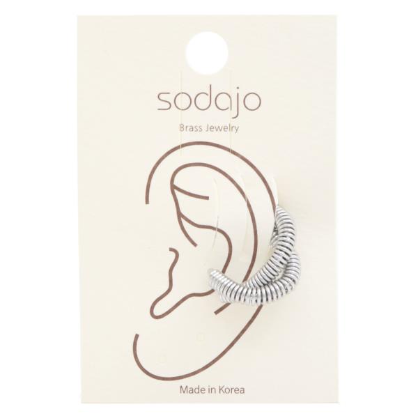 SODAJO GOLD DIPPED  DOUBLE SPRING EAR CUFF