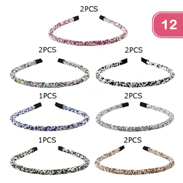 FASHION PEARL HEADBAND (12 UNITS)