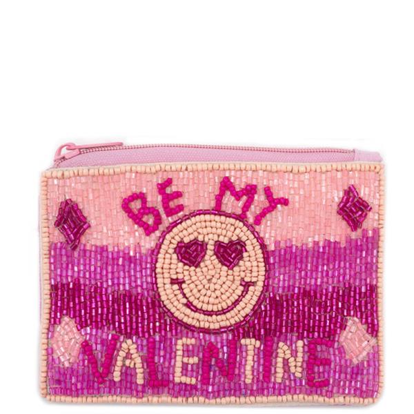 BE MY VALENTINE COIN PURSE BAG