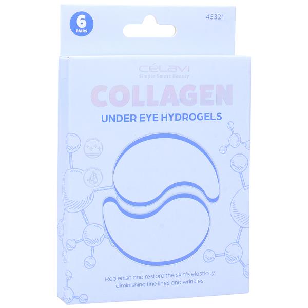 CELAVI COLLAGEN 6 PAIRS UNDER EYE HYDROGELS SET