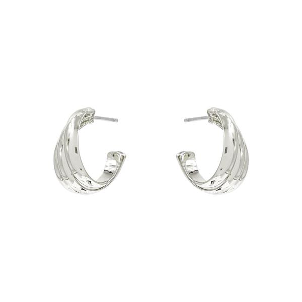 TRIPLE METAL EARRING