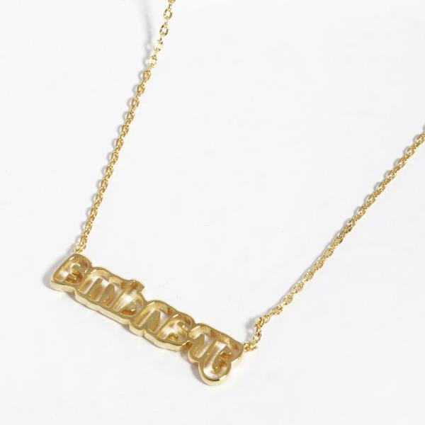 18K GOLD RHODIUM DIPPED MY LOVELY NECKLACE