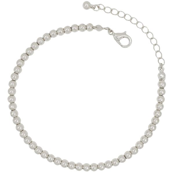 4 MM METAL BALL CCB BRACELET