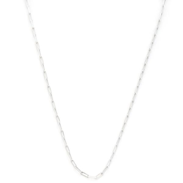 SODAJO DAINTY OVAL LINK GOLD DIPPED NECKLACE