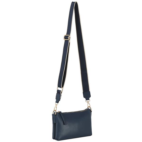 FASHION ZIPPER CHIC CROSSBODY BAG