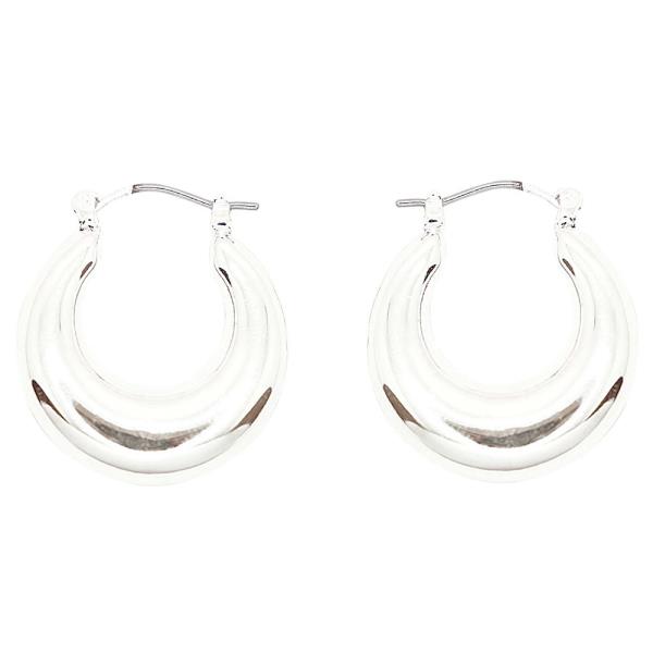 BRASS HOOP EARRING