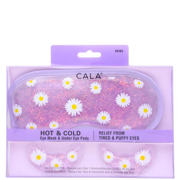 CALA SUNFLOWER HOT AND COLD EYE MASK WITH UNDER EYE PADS SET