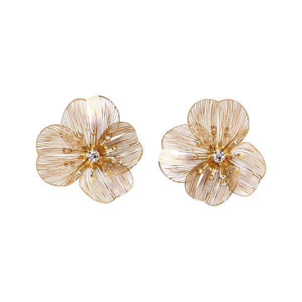 FILIGREE FLOWER EARRING