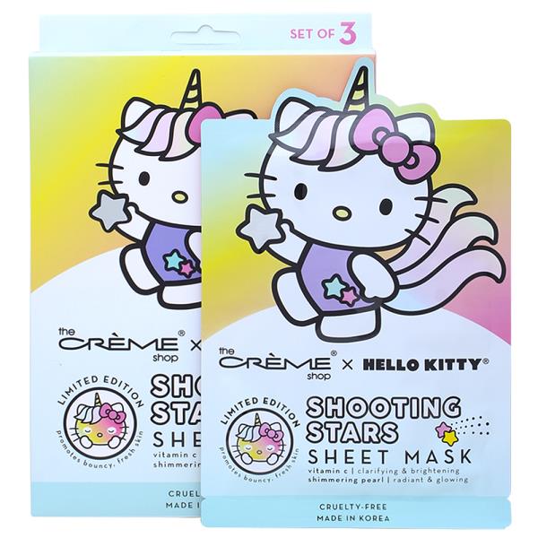 THE CREME SHOP X HELLO KITTY SHOOTING STARS SHEET MASK SET OF 3