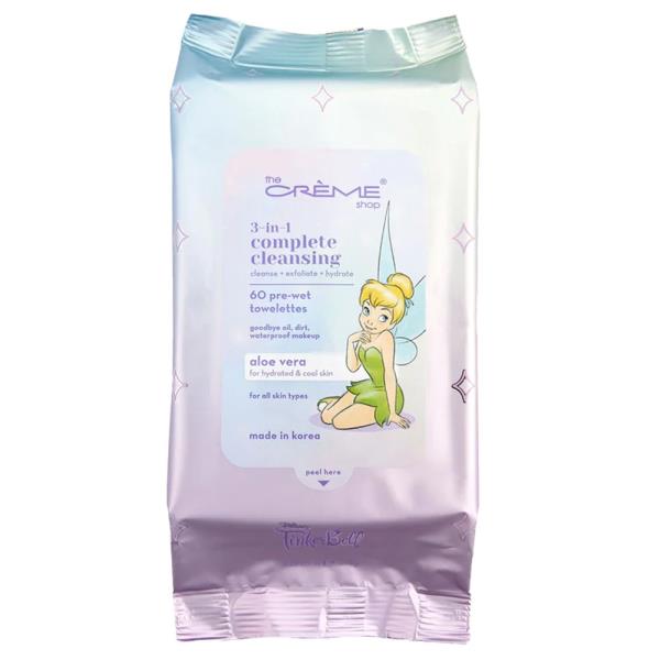 TINKER BELL 3-IN-1 COMPLETE CLEANSING TOWELETTES - COOLING ALOE VERA