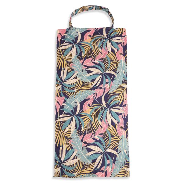 TROPICAL BEACH BAG AND TOWEL COMBO 2-IN-1 CONVERTIBLE BEACH TOWEL AND BAG