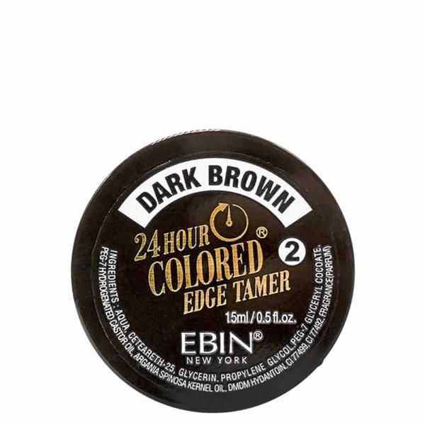 EBIN 24 HOUR COLORED EDGE TAMER - DARK BROWN