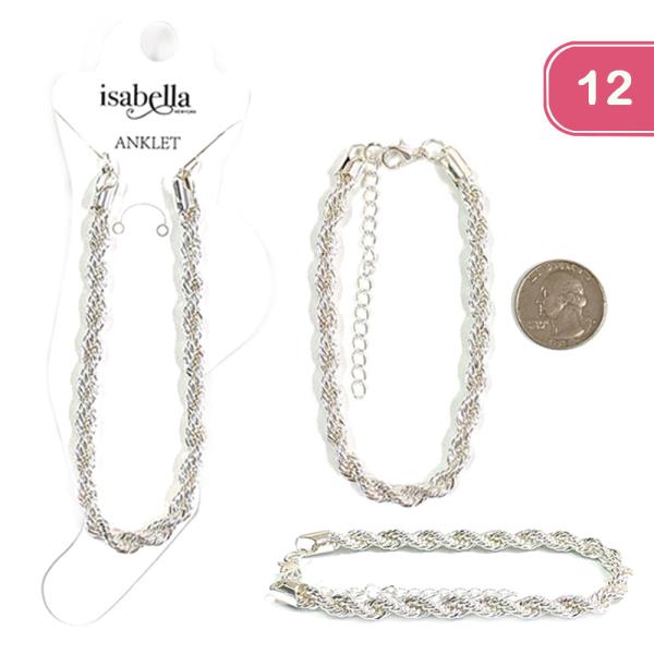 TWISTED ANKLET (12 UNITS)