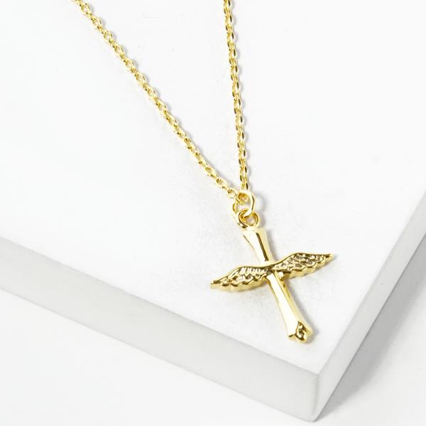 18K GOLD RHODIUM DIPPED GAVE ME YOU NECKLACE