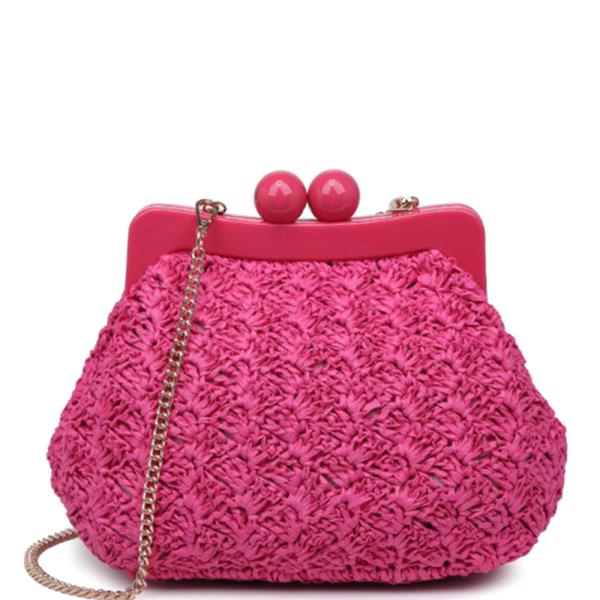 WOVEN ALL OVER NAOMI CROSSBODY BAG