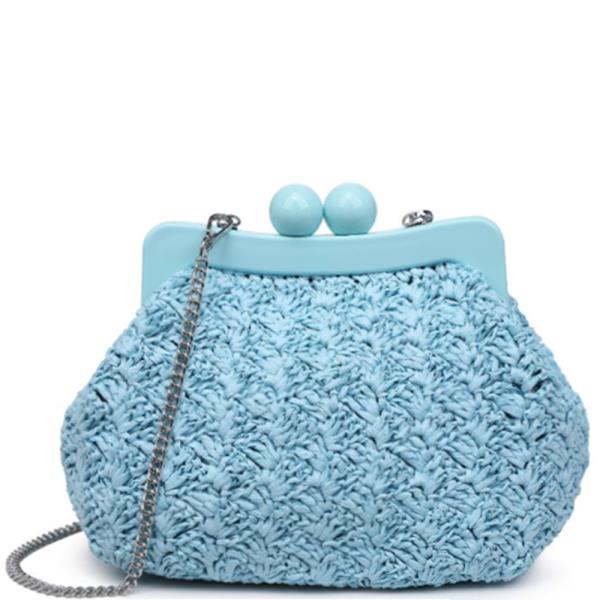 WOVEN ALL OVER NAOMI CROSSBODY BAG