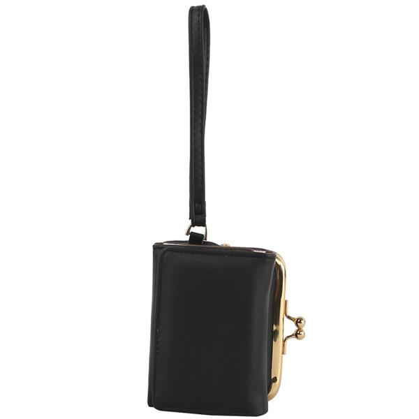 STYLISH FASHION SNAP ZIPPER HAND STRAP CLUTCH WALLET