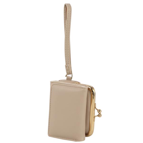 STYLISH FASHION SNAP ZIPPER HAND STRAP CLUTCH WALLET