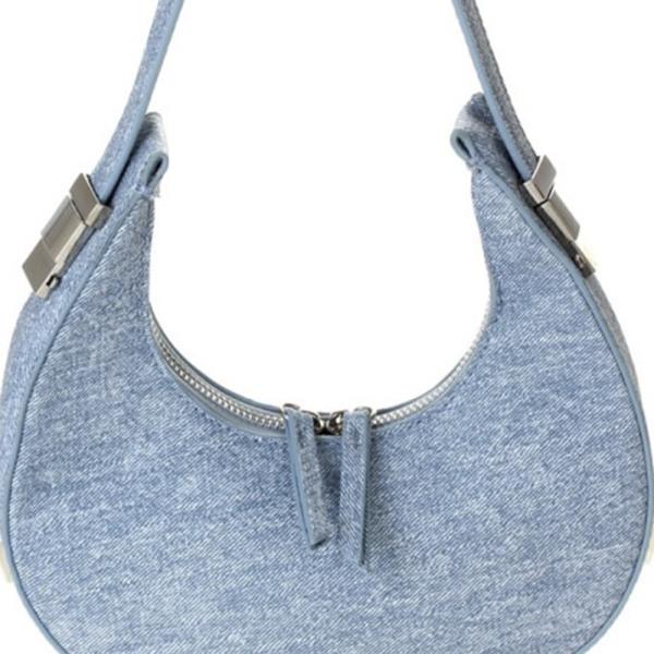 CRESCENT SHAPE WITH ADJUSTABLE HANDLE BAG