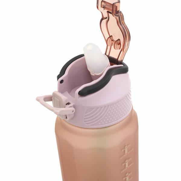 OUTDOOR WATER BOTTLE WITH POP UP STRAW