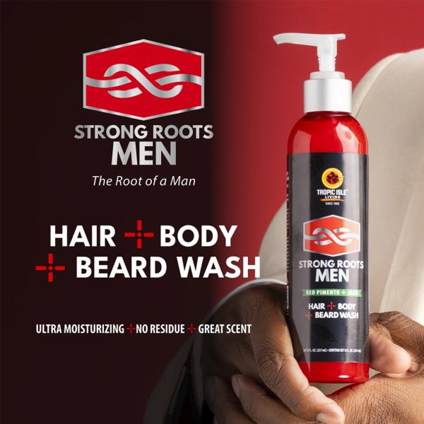 STRONG ROOTS MEN BEARD HAIR & BODY WASH