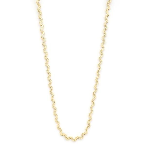 SODAJO WAVY LINK GOLD DIPPED NECKLACE