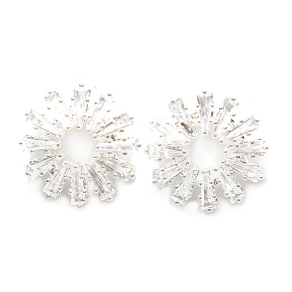 RHINESTONE POST EARRING