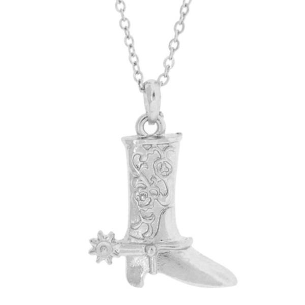 WESTERN BOOTS PENDANT DAINTY NECKLACE
