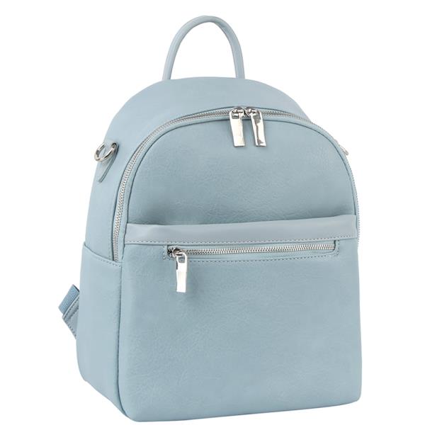 SMOOTH CONVERTIBLE ZIPPER BACKPACK