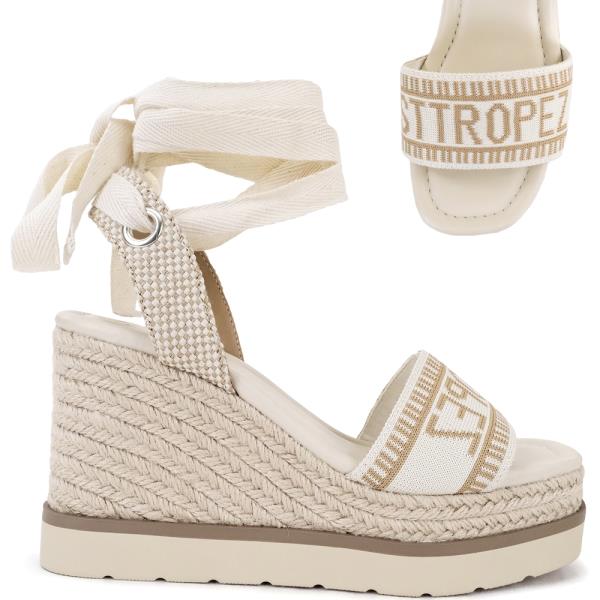 LACE UP ESPADRILLE WEDGE 16 PAIRS