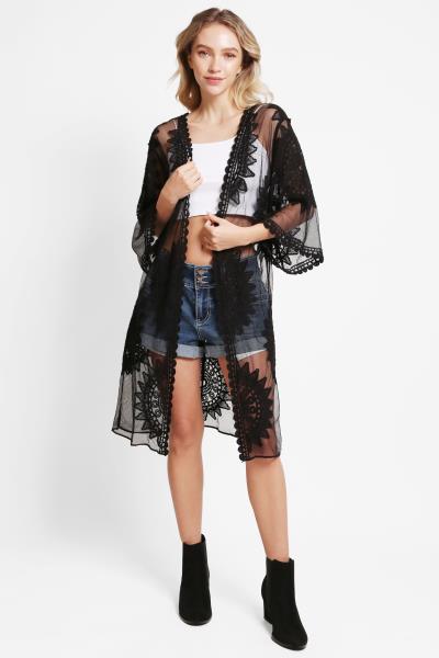 LACE COVER UP