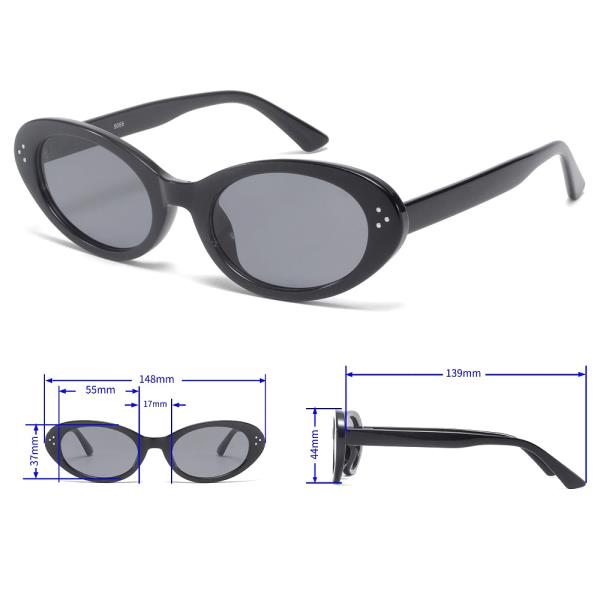 WOMEN CAT EYE ROUND FASHION SUNGLASSES 1DZ