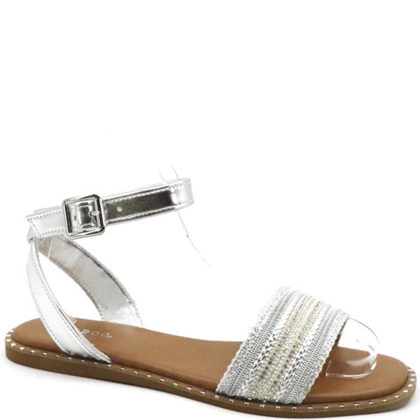 ONE BAND QUARTER STRAP STUDDED SANDAL 18 PAIRS