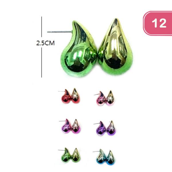 CHUNKY DROP EARRING (12 UNITS)