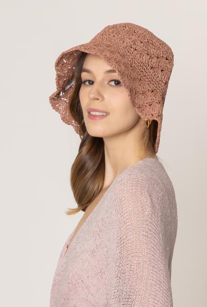 STRAW BUCKET HAT