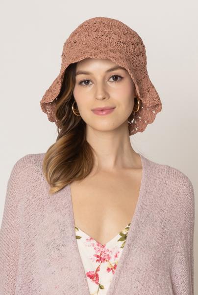 STRAW BUCKET HAT