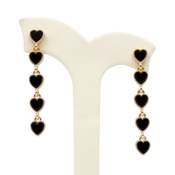 HEART SHAPE DANGLE EARRING