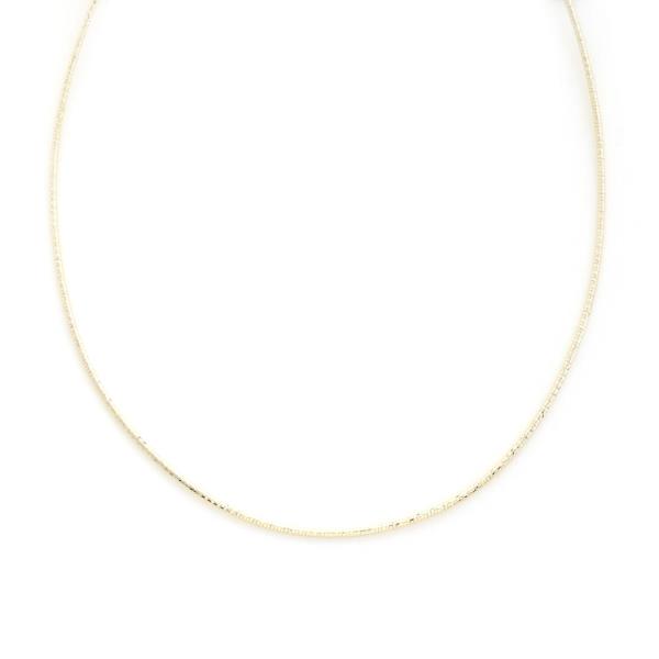 SODAJO METAL GOLD DIPPED NECKLACE