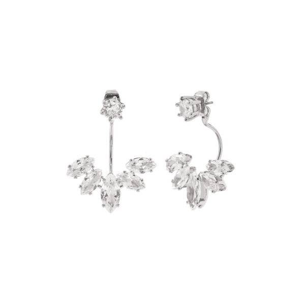 CZ  JACKET EARRING