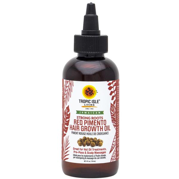 TROPIC ISLE LIVING JAMAICAN STRONG ROOTS RED PIMENTO HAIR GROWTH OIL