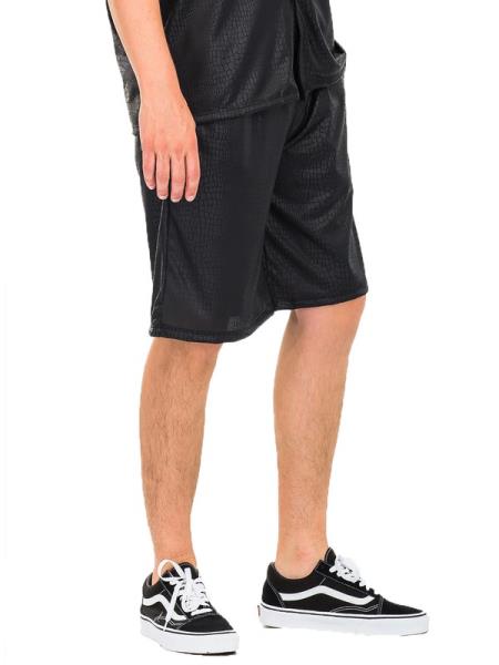 ($18.95 EA X 8 PCS) Men Short Embossed Snake Skin Shorts