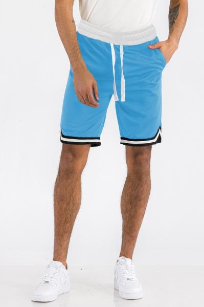 ($13.50 EA X 10 PCS) Solid Athletic Basketball Sports Shorts