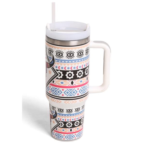 COMFYLUXE WESTERN BOHO TUMBLER