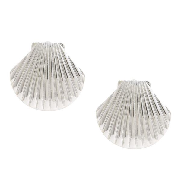 SEASHELL METAL EARRING